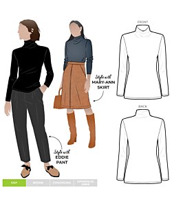 Style Arc Debra Zebra knit top