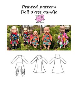 Made by Runi  Doll dress bundle