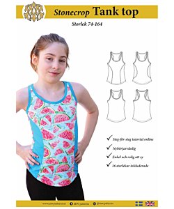 MW Patterns Stonecrop tank top barn