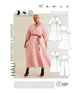 Named Clothing Hali wrap dress jumpsuit
