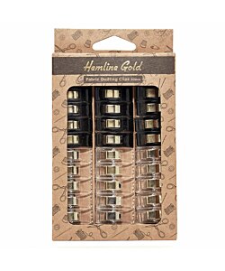Hemline Gold clips paket