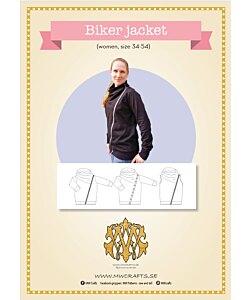 MW Patterns Biker jacket dam