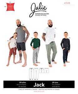 Jalie 4348 Lounge pants shorts