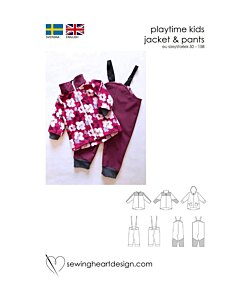 Sewingheartdesign Playtime kids jacket pants