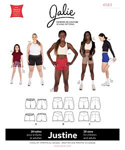 Jalie 4563 Justine Athletic Shorts