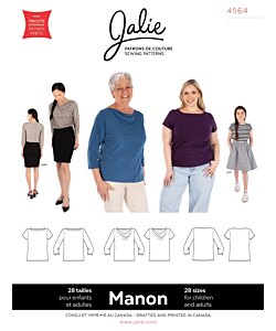 Jalie 4564 Manon Boot neck Tee