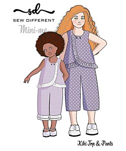 Sew Different Kiki Pants and Top