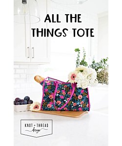 Knot and Thread Design All the tings Tote bag