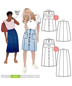 Style Arc Lennox Woven skirt