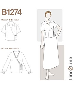 Line2Line 1274 wrap on shirt