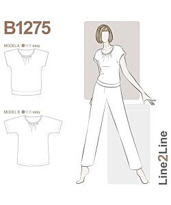 Line2Line 1275 Wingsleeve blouse