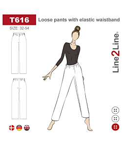 Line2Line 616 Loose pants