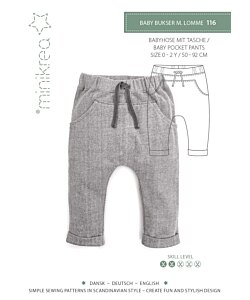 Minikrea 00116 Baby pocket pants