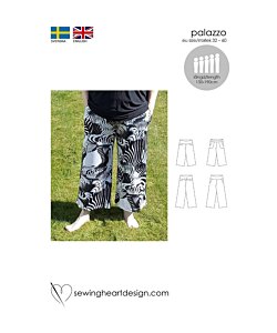 Sewingheartdesign Palazzo byxa
