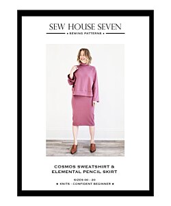 Sew House Seven 150 Cosmos sweatshirt/skirt 