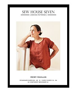 Sew House Seven 132 Remy Raglan top