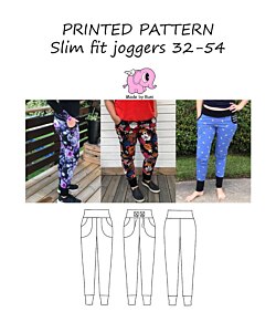 Made by Runi Slim fit joggers dam