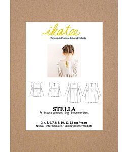 Ikatee Stella girls blouse dress