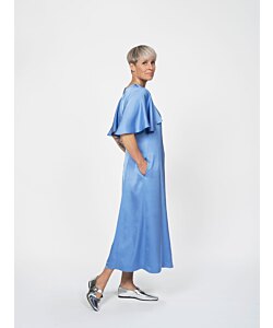 The Assembly Line Flutter Sleeve Dress
