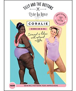 Tilly and the Buttons Coralie swimsuit/bikini
