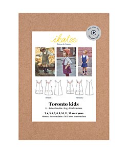 Ikatee Toronto kids pinafore dress