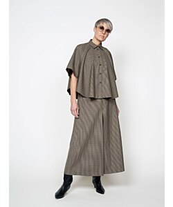 The Assembly Line Poncho Shirt