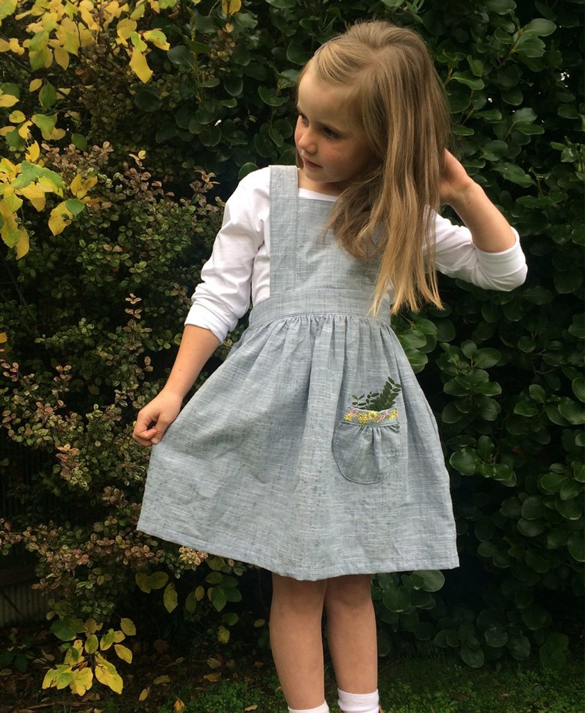 pinafore dress