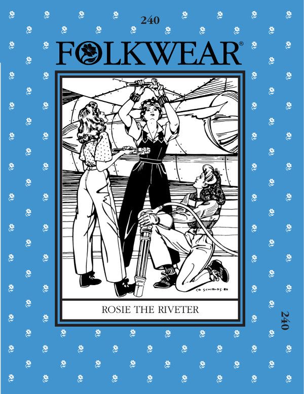 folkwear patterns rosie the riveter